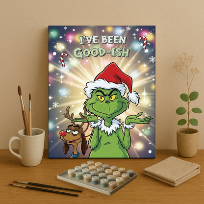 Colorful Christmas Joy #83 | Paint by Numbers Kit EasyArtJoy