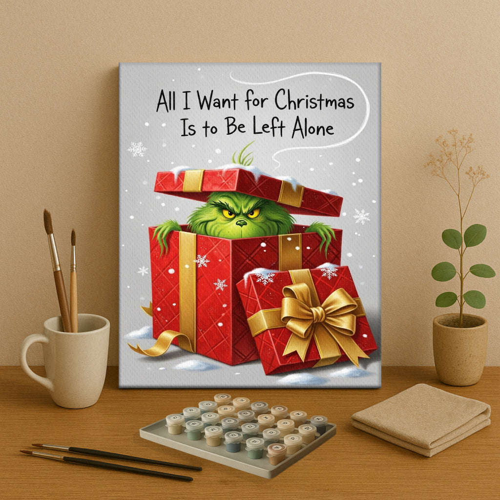 Colorful Christmas Joy #84 | Paint by Numbers Kit EasyArtJoy