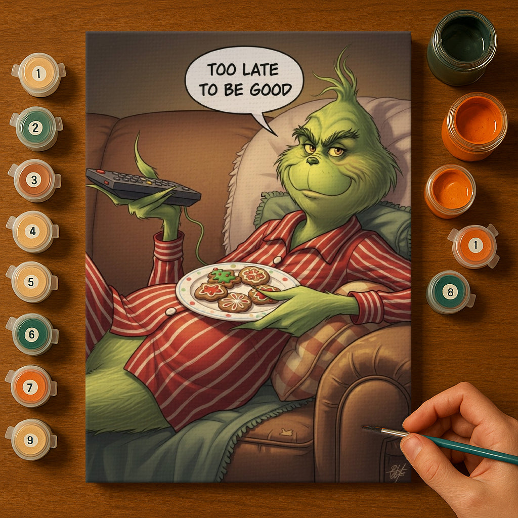 Colorful Christmas Joy #85 | Paint by Numbers Kit EasyArtJoy