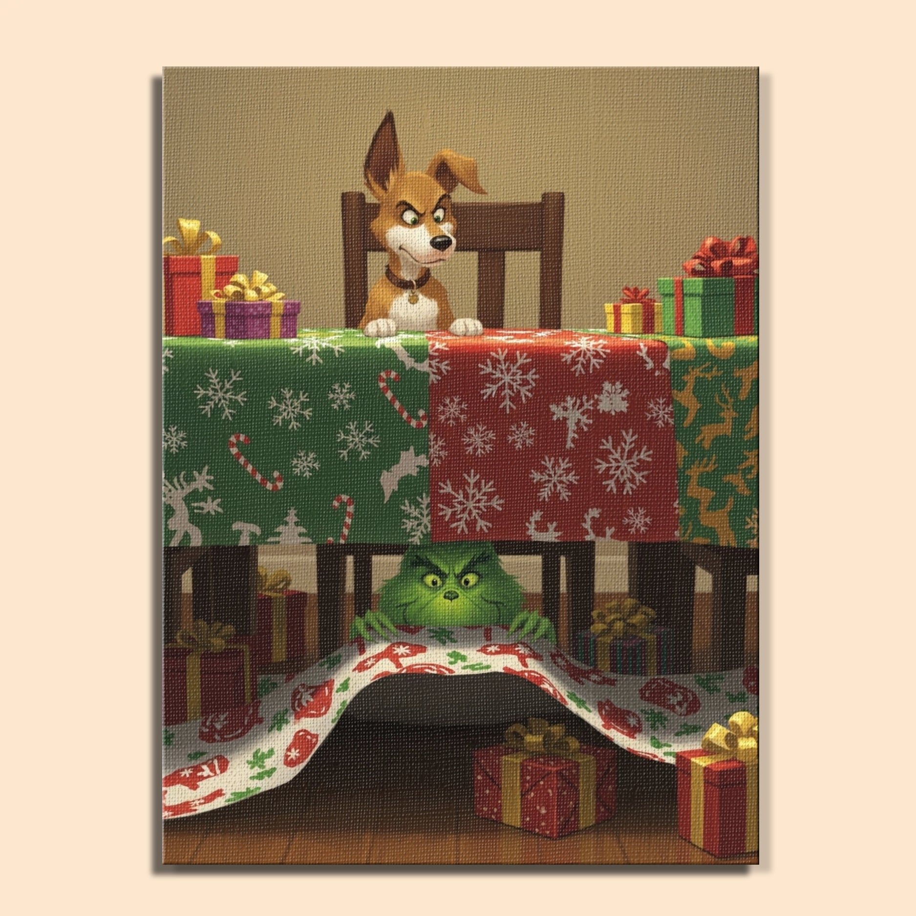 Colorful Christmas Joy #89 | Paint by Numbers Kit EasyArtJoy