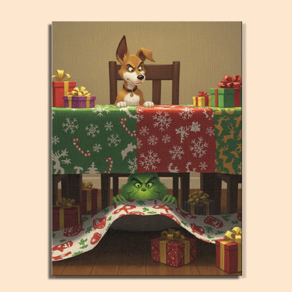 Colorful Christmas Joy #89 | Paint by Numbers Kit EasyArtJoy