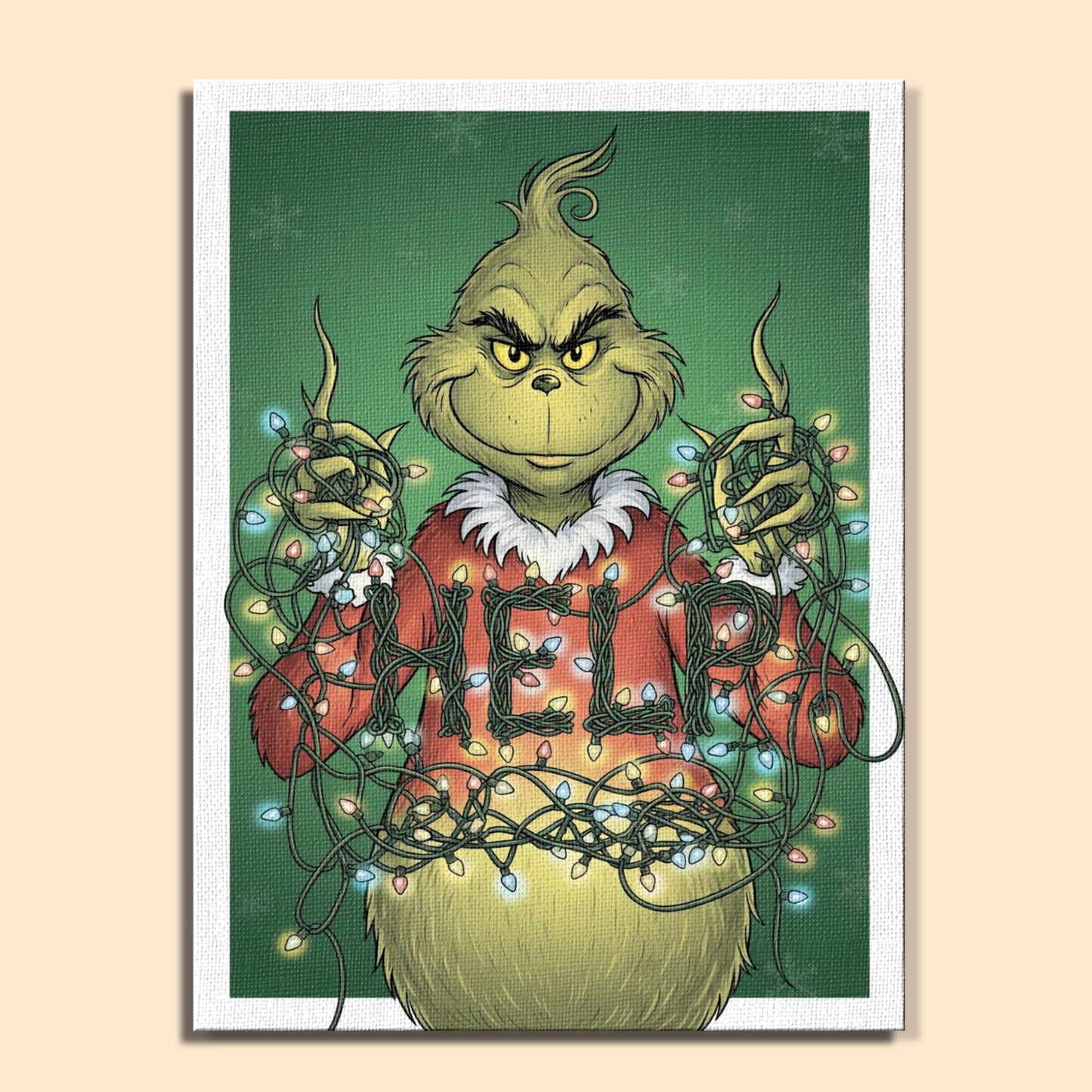 Colorful Christmas Joy #90 | Paint by Numbers Kit EasyArtJoy