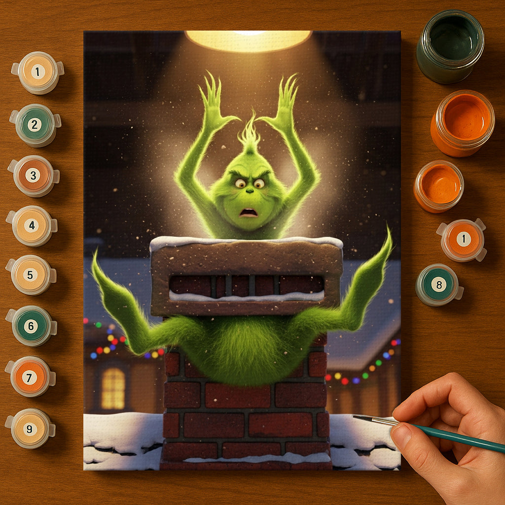 Colorful Christmas Joy #91 | Paint by Numbers Kit EasyArtJoy