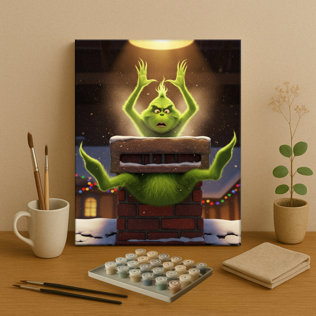 Colorful Christmas Joy #91 | Paint by Numbers Kit EasyArtJoy