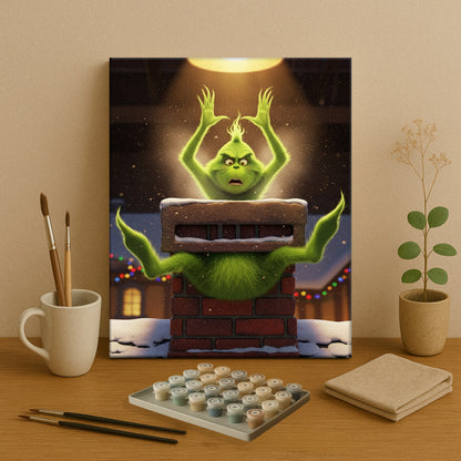 Colorful Christmas Joy #91 | Paint by Numbers Kit EasyArtJoy