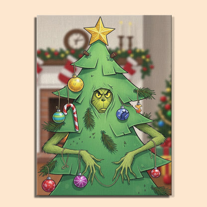 Colorful Christmas Joy #92 | Paint by Numbers Kit EasyArtJoy