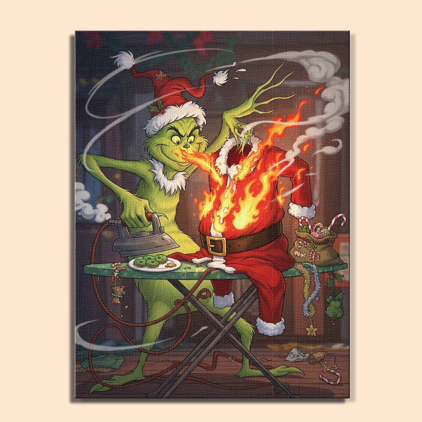 Colorful Christmas Joy #94 | Paint by Numbers Kit EasyArtJoy