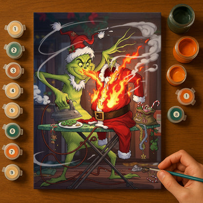 Colorful Christmas Joy #94 | Paint by Numbers Kit EasyArtJoy