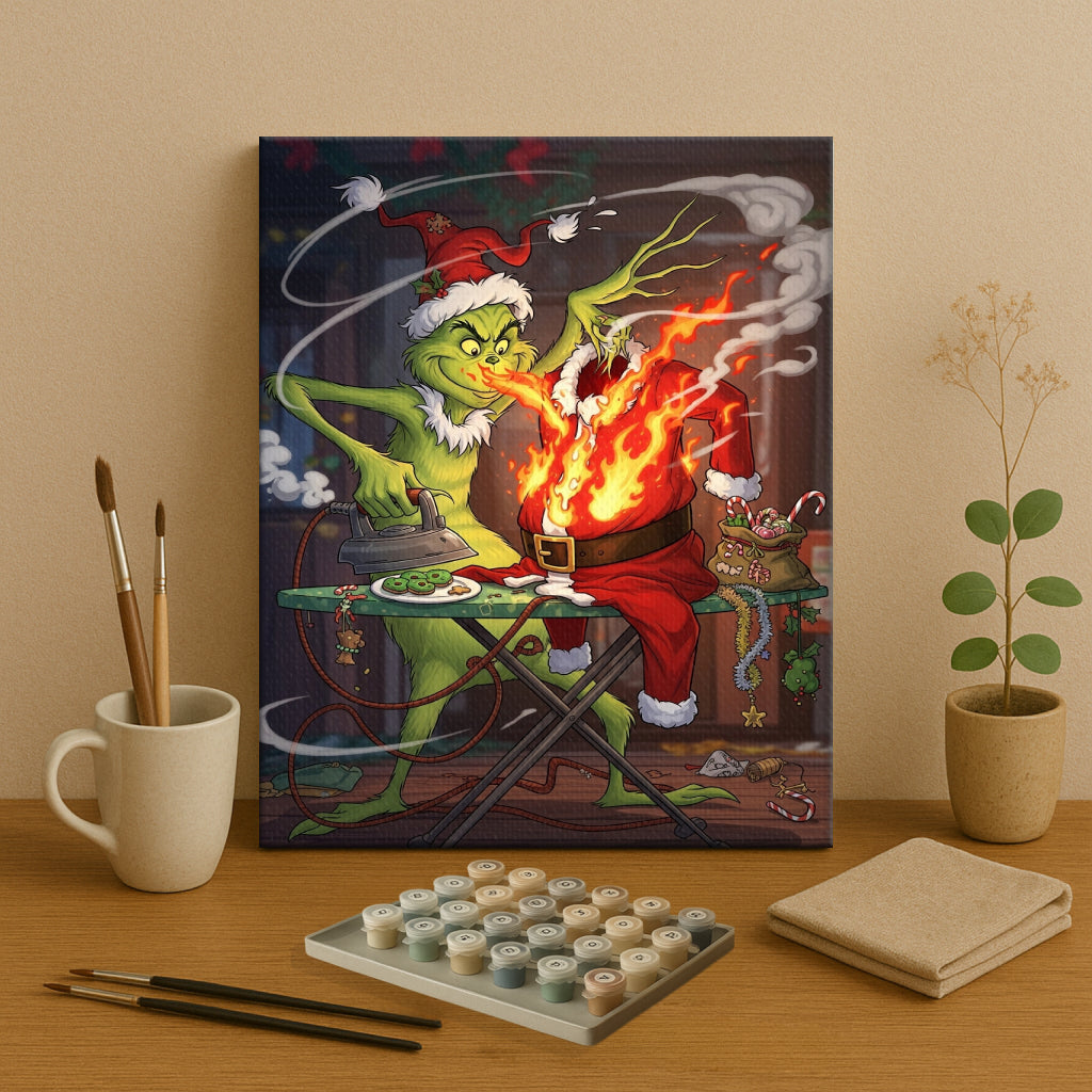 Colorful Christmas Joy #94 | Paint by Numbers Kit EasyArtJoy