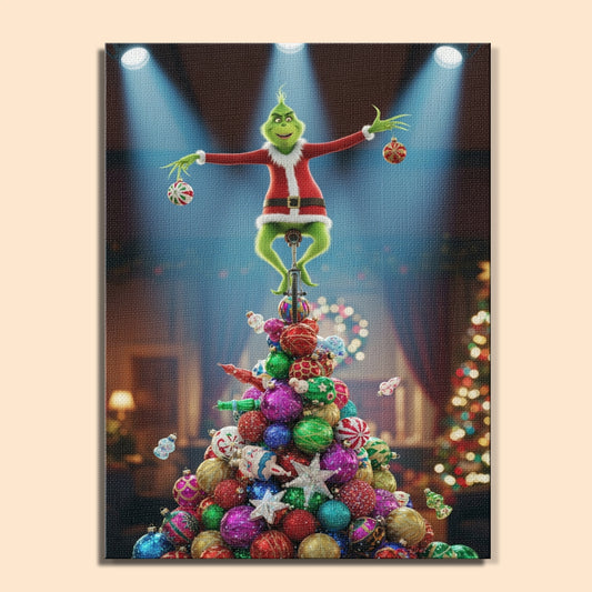 Colorful Christmas Joy #95 | Paint by Numbers Kit EasyArtJoy