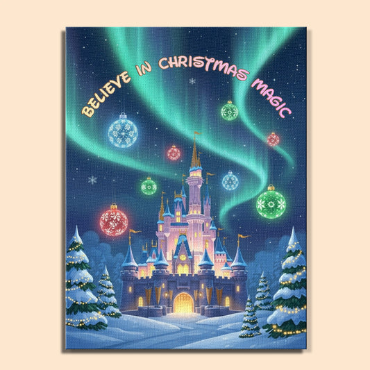 Colorful Christmas Joy #97 | Paint by Numbers Kit EasyArtJoy
