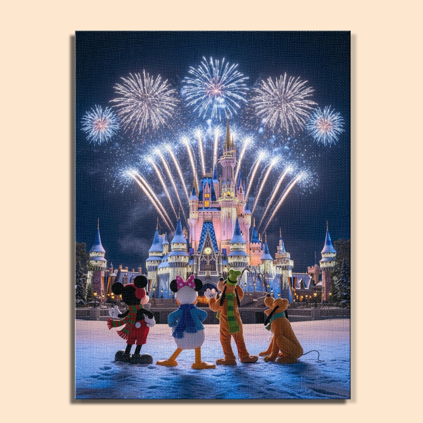 Colorful Christmas Joy #98 | Paint by Numbers Kit EasyArtJoy