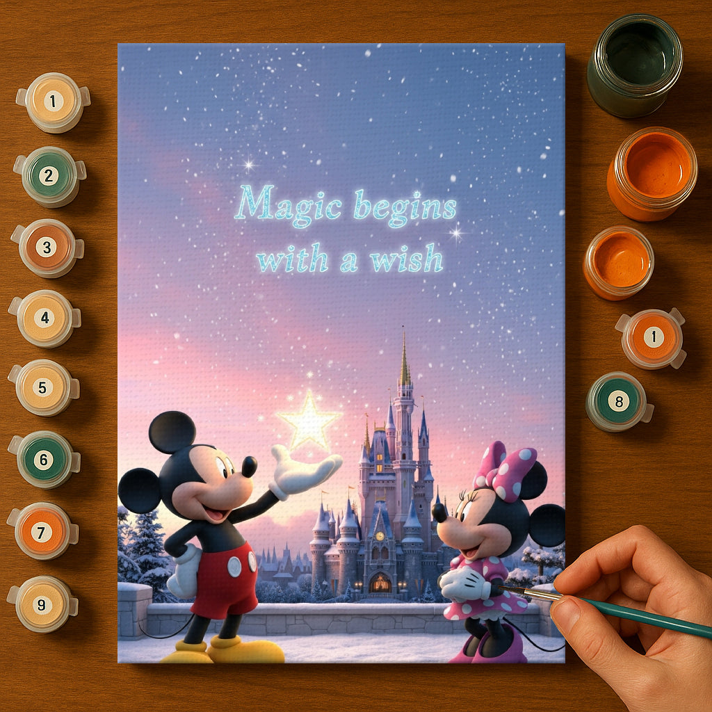 Colorful Christmas Joy #99 | Paint by Numbers Kit EasyArtJoy