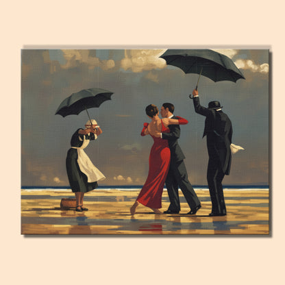 Dancing by the Sea Breeze | Paint by Numbers Kit EasyArtJoy