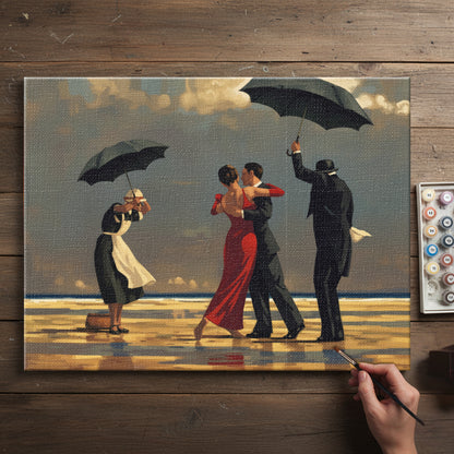 Dancing by the Sea Breeze | Paint by Numbers Kit EasyArtJoy