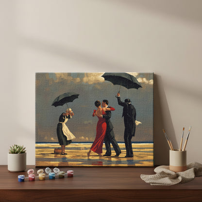 Dancing by the Sea Breeze | Paint by Numbers Kit EasyArtJoy