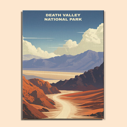 Death Valley National Park | Paint by Numbers Kit EasyArtJoy