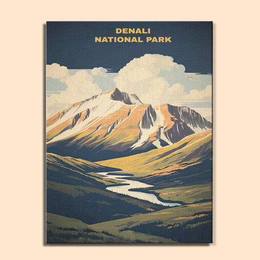 Denali National Park | Paint by Numbers Kit EasyArtJoy