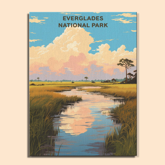 Everglades National Park (Original Edition) | Paint by Numbers Kit EasyArtJoy