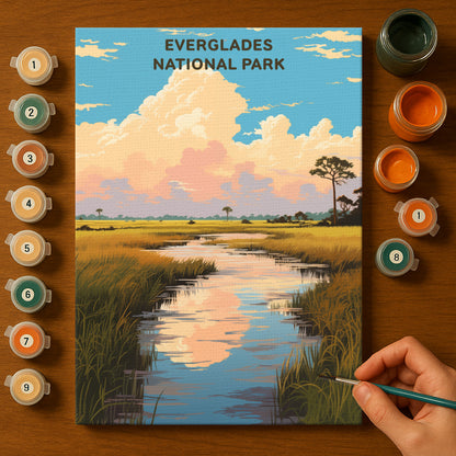Everglades National Park (Original Edition) | Paint by Numbers Kit EasyArtJoy
