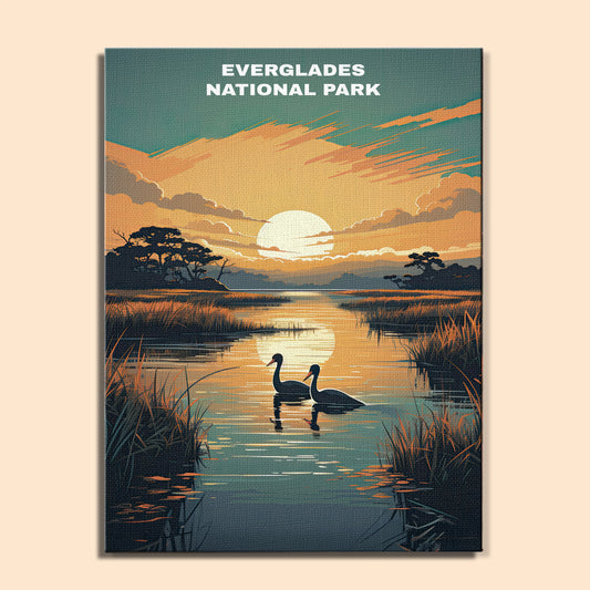 Everglades National Park | Paint by Numbers Kit EasyArtJoy