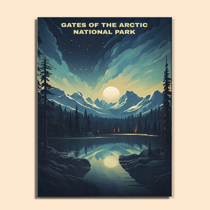 Gates of the Arctic National Park | Paint by Numbers Kit EasyArtJoy