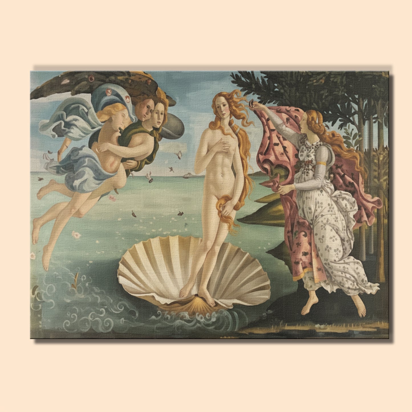 Goddess Rising from the Sea | Paint by Numbers Kit EasyArtJoy