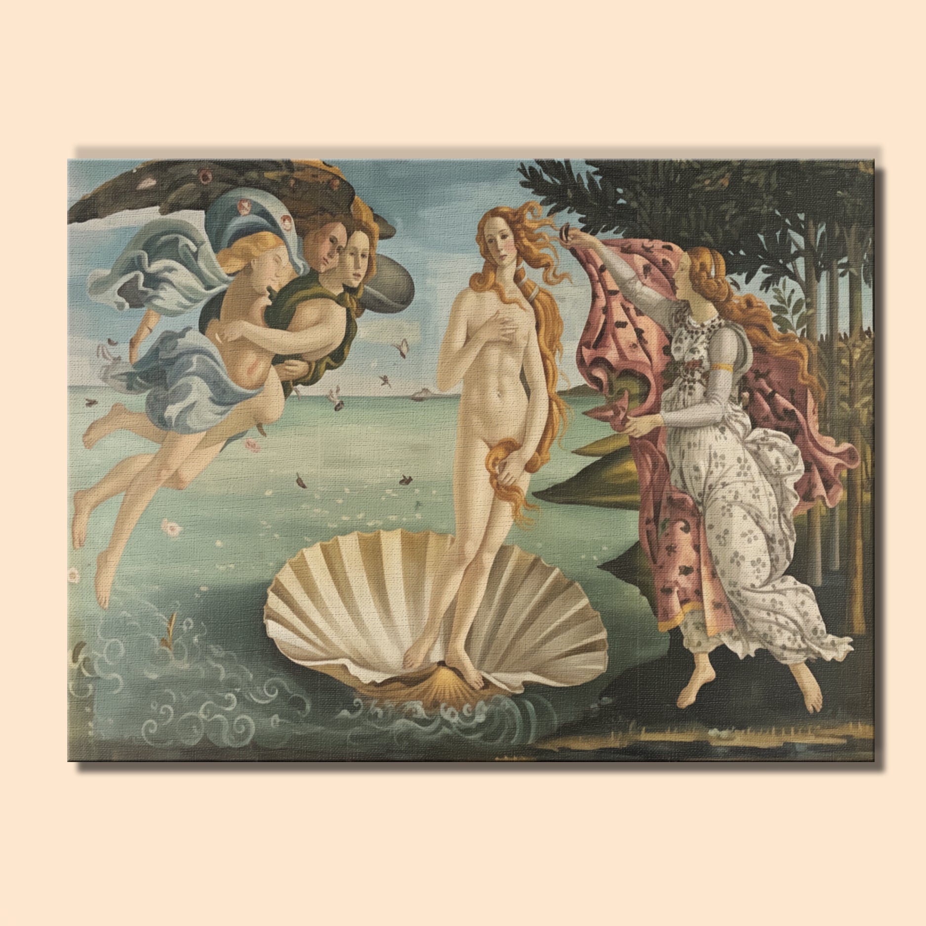 Goddess Rising from the Sea | Paint by Numbers Kit EasyArtJoy