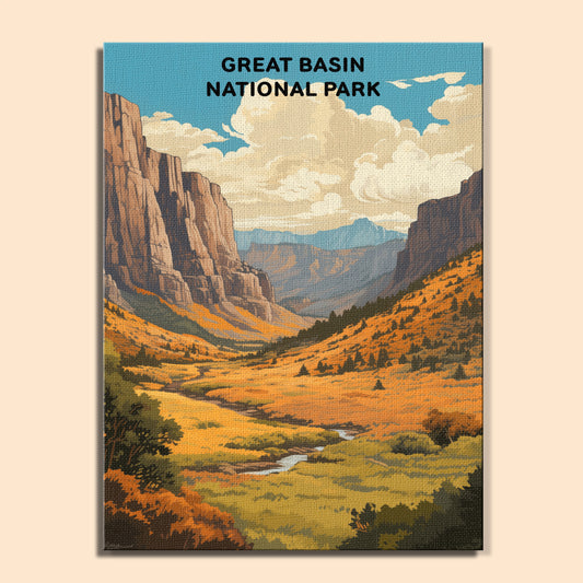 Great Basin National Park (Original Edition) | Paint by Numbers Kit EasyArtJoy
