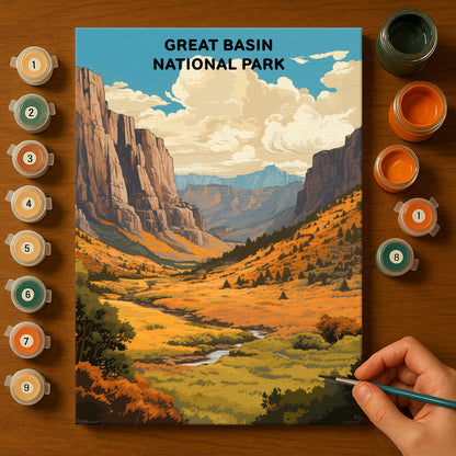 Great Basin National Park (Original Edition) | Paint by Numbers Kit EasyArtJoy