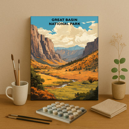 Great Basin National Park (Original Edition) | Paint by Numbers Kit EasyArtJoy