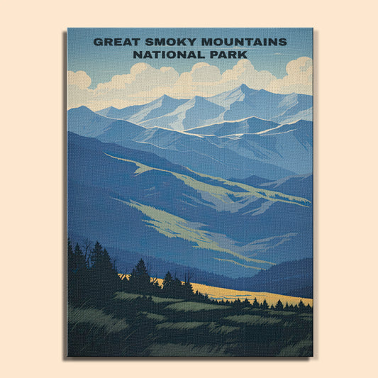 Great Smoky Mountains National Park | Paint by Numbers Kit EasyArtJoy