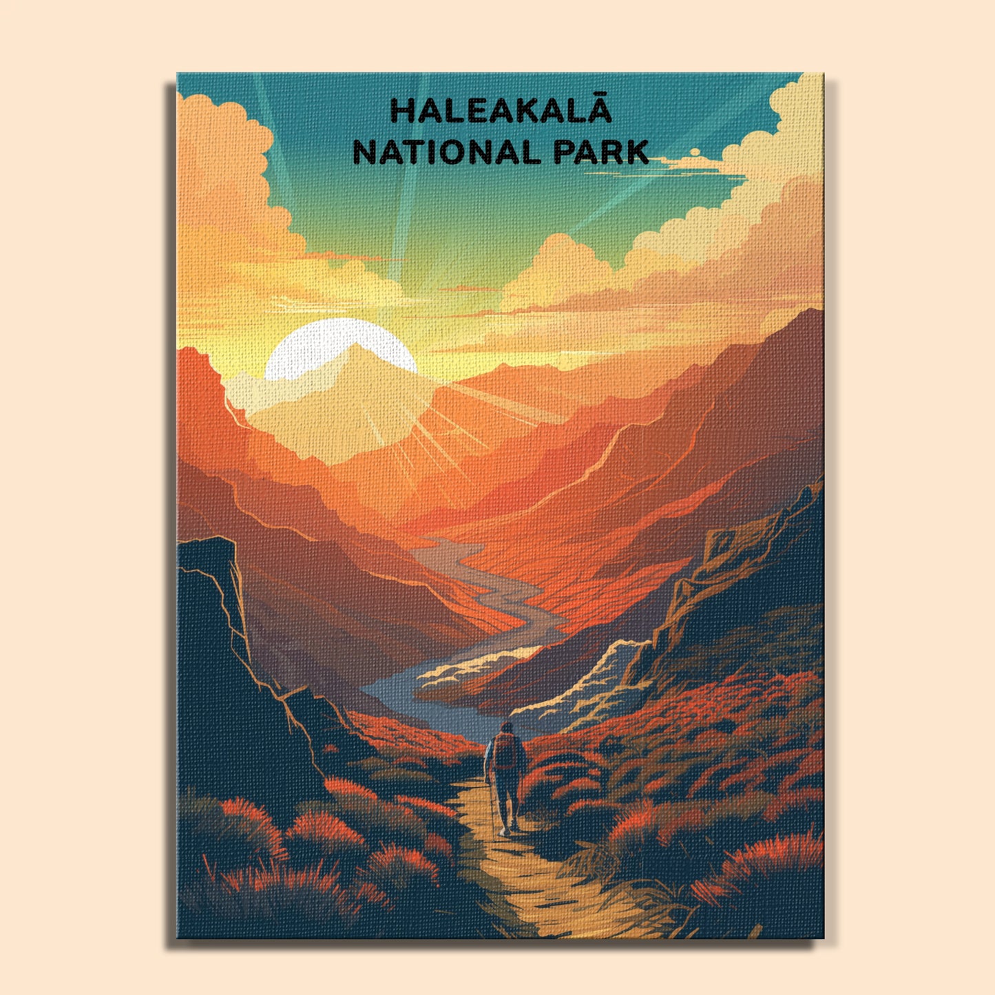 Haleakalā National Park (Original Edition) | Paint by Numbers Kit EasyArtJoy