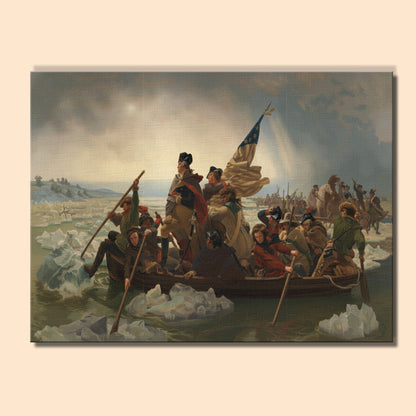 Heroic River Crossing | Paint by Numbers Kit EasyArtJoy