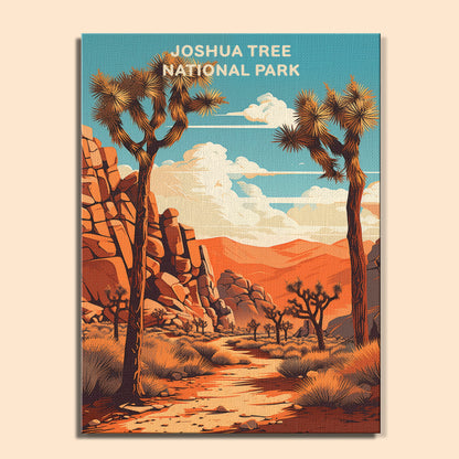 Joshua Tree National Park (Original Edition) | Paint by Numbers Kit EasyArtJoy