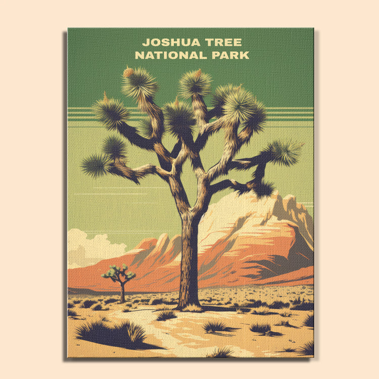 Joshua Tree National Park | Paint by Numbers Kit EasyArtJoy