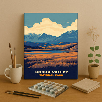 Kobuk Valley National Park | Paint by Numbers Kit EasyArtJoy