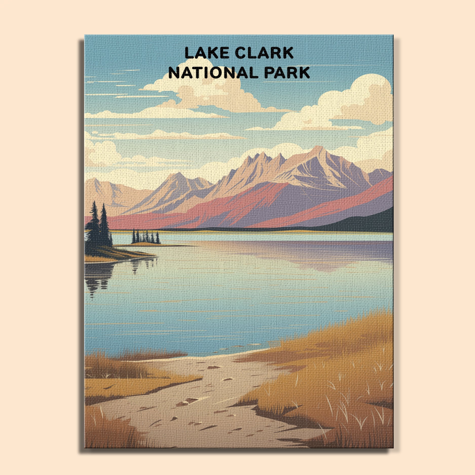 Lake Clark National Park (Original Edition) | Paint by Numbers Kit EasyArtJoy
