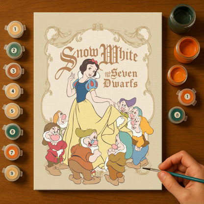 Magical Mouse Friends #10 | Paint by Numbers Kit EasyArtJoy