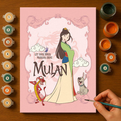 Magical Mouse Friends #13 | Paint by Numbers Kit EasyArtJoy