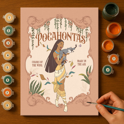 Magical Mouse Friends #14 | Paint by Numbers Kit EasyArtJoy