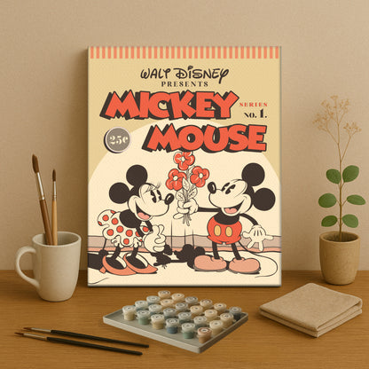 Magical Mouse Friends #1 | Paint by Numbers Kit EasyArtJoy