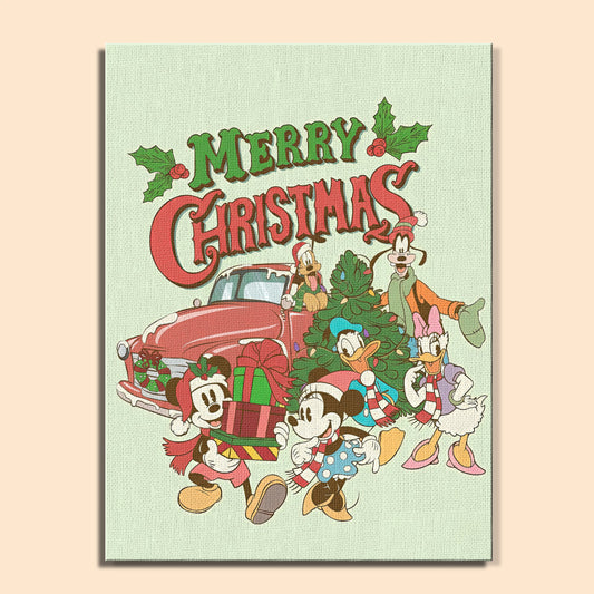 Magical Mouse Friends #21 | Paint by Numbers Kit EasyArtJoy