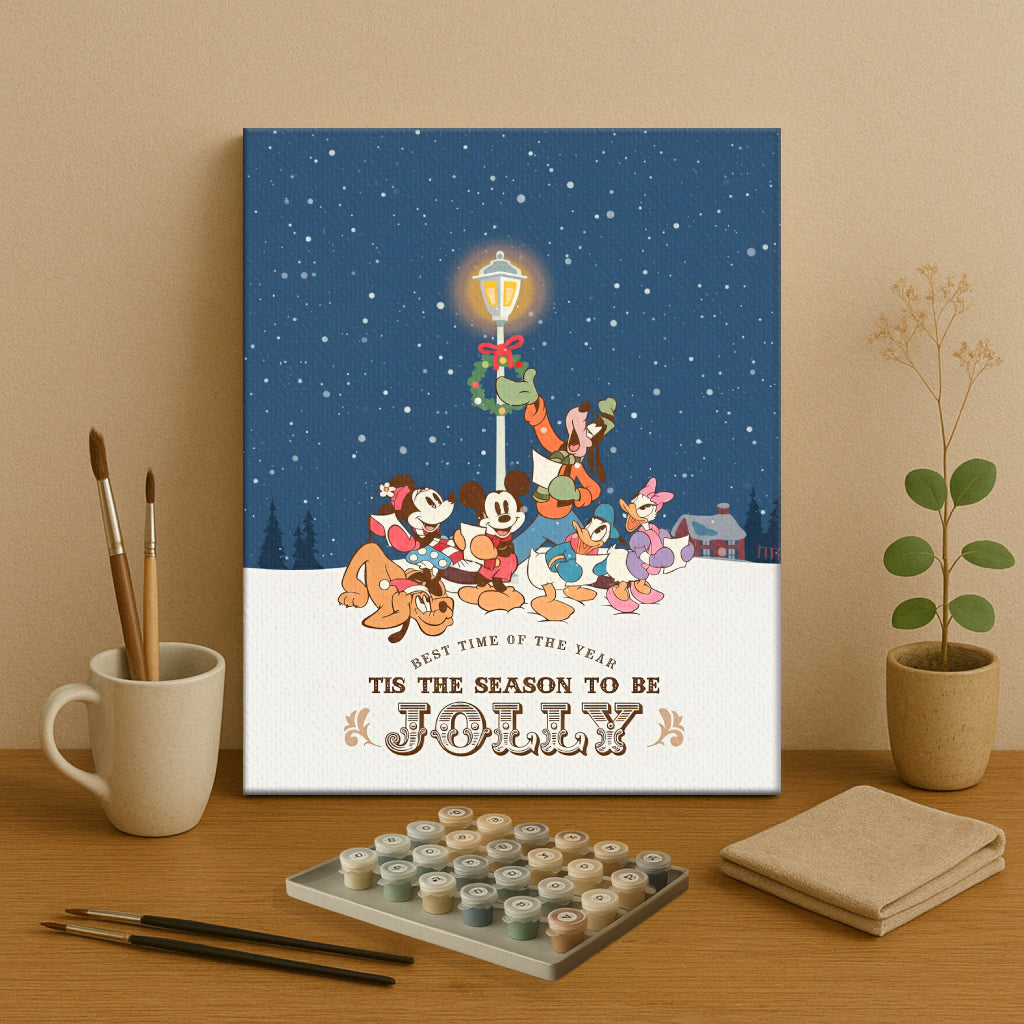 Magical Mouse Friends #22 | Paint by Numbers Kit EasyArtJoy