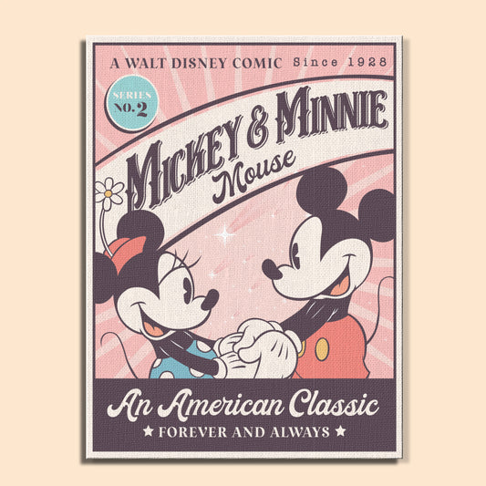 Magical Mouse Friends #23 | Paint by Numbers Kit EasyArtJoy
