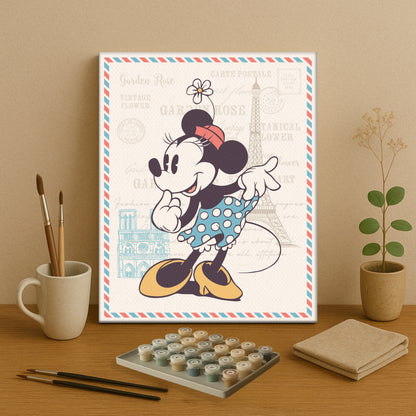 Magical Mouse Friends #24 | Paint by Numbers Kit EasyArtJoy
