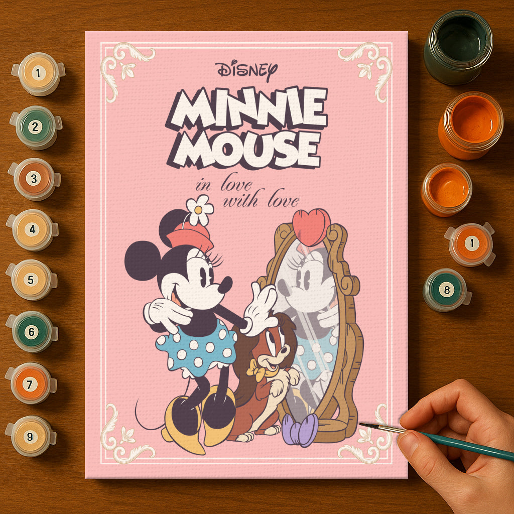 Magical Mouse Friends #25 | Paint by Numbers Kit EasyArtJoy