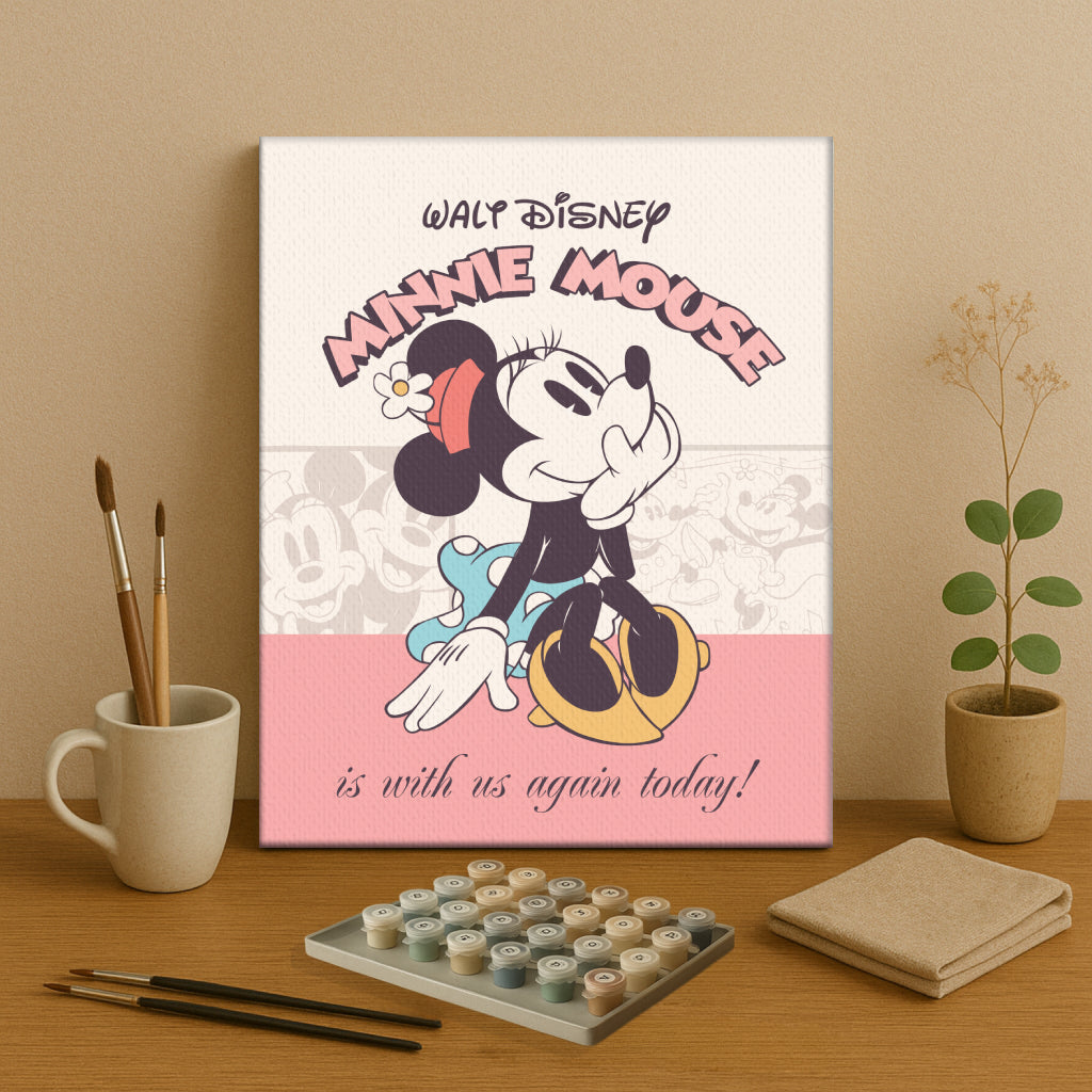 Magical Mouse Friends #26 | Paint by Numbers Kit EasyArtJoy