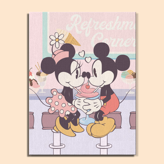 Magical Mouse Friends #27 | Paint by Numbers Kit EasyArtJoy