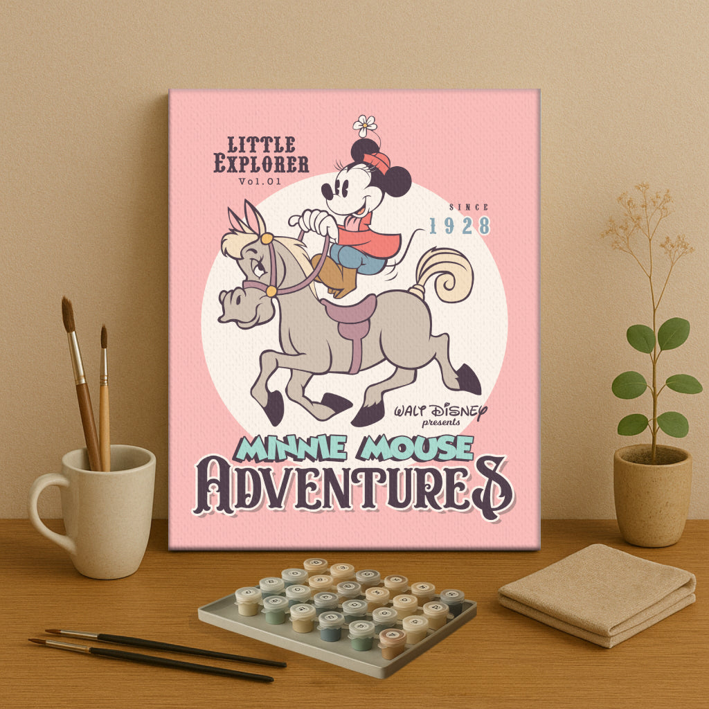 Magical Mouse Friends #28 | Paint by Numbers Kit EasyArtJoy